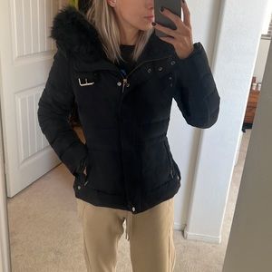 Zara puffer winter jacket